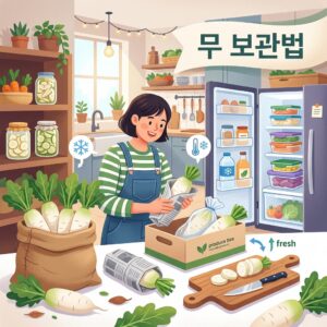 ai thumbnail illustration 무 보관법 1790740861