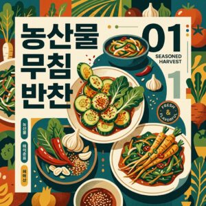 ai thumbnail poster 농산물 무침 반찬 1790069796